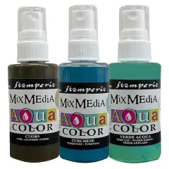 Stamperia Aquacolor 3/Pkg-Sir Vagabond In Fantasy World