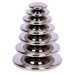 Learning Advantage Silver Sensory Reflective Discs - Set of 7