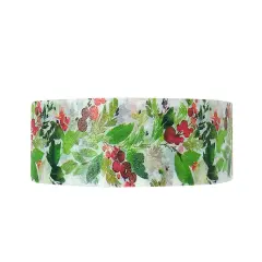 Wrapables Washi Masking Tape Holly Leaves