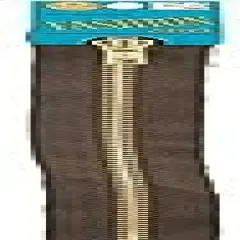 Coats: Thread & Zippers F25F24-56B Fashion Metal Brass Separating Zipper, 24", Cloister Brown