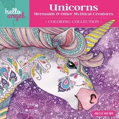 Unicorns, Mermaids & Other Mythical Creatures Coloring Book-Unicorns, Mermaids & Mythical