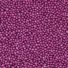 Krazy Sprinkles - Purple Mini Beads (1/2 Cup, 1x Jar) for Cakes, Ice Cream & Cookies