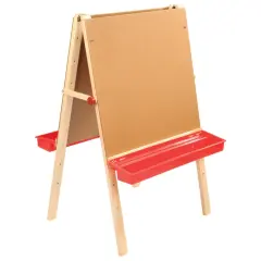 Kaplan Early Learning Company Toddler Adjustable Easel Beige