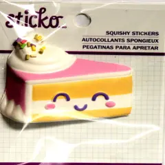 Sticko Cake Squishy Stickers