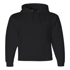 JERZEES&reg; Super Comfortable Hooded Sweatshirt Black