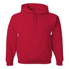 JERZEES&reg; NuBlend Hooded Sweatshirt True red