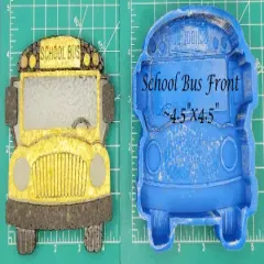 School Bus Silicone Freshie Mold