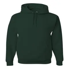 JERZEES&reg; NuBlend Hooded Sweatshirt Forest green