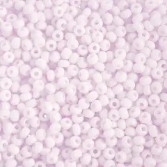 John Bead 8/0 Opaque Natural Czech Glass Seed Beads, 500g Pink