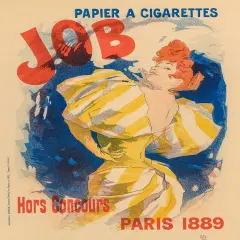 Job Cigarettes 1889 by Jules Cheret - Item # VARPDX58841