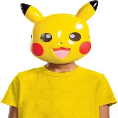 Pokemon Pikachu 1/2 Mask Costume Accessory