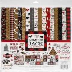 Echo Park Collection Kit 12"X12"-Little Lumberjack