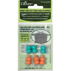 Clover Point Protectors & Stoppers-Sizes 0 To 10.5 6/Pkg