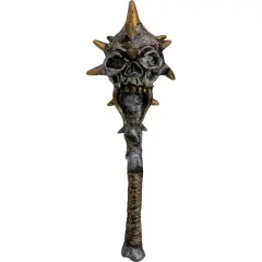 Barbarian Adventurer Spiked Combat Mace Club Costume Accessory