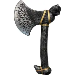 Barbarian Bone Axe Weapon Toy Costume Accessory