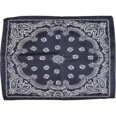 Blue Cowboy Cowgirl Costume 19" Bandana Head Scarf Costume Accessory