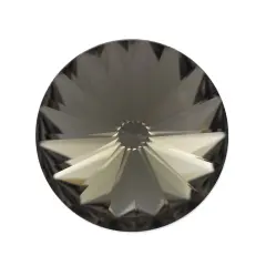 Preciosa Crystal Maxima 12mm Black Diamond Rivoli (Package of 1)