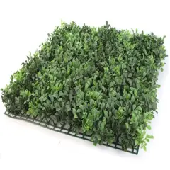 20x20" Premium Artificial Boxwood Panels - Lush Green, UV Resistant & Weatherproof - Ideal for Backyard, Balcony & Patio Privacy Screens, Wall Decor, and Event Backdrops, Floral Home by Artificial Flowers