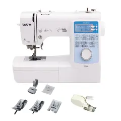 Brother Innov-is NS80E Sewing Machine With Foot Kit and SA107 Bundle