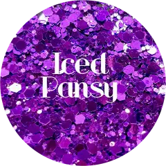 Polyester Glitter - Iced Pansy by Glitter Heart Co.&trade;