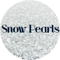 Polyester Glitter - Snow Pearls by Glitter Heart Co.&trade;