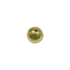 JewelrySupply Memory Wire End Caps 3mm Gold Plated (Package of 10)