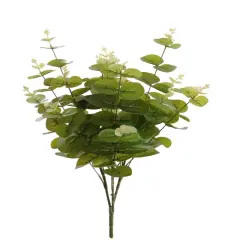 24-Pack: 20" Realistic Eucalyptus Bush with 75 Leaves, Floral Home by Artificial Flowers