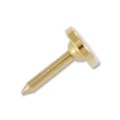 JewelrySupply Scatter Pins 9x5mm Gold Plated (10-Pcs)