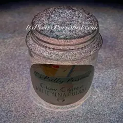 &ldquo;White Pina Colada"- GLOW Illumination Glitter Mix