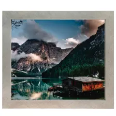 ArtToFrames 11x17 Inch Picture Frame, This 1.25 Inch Custom MDF Poster Frame is Available in Multiple Colors, Great for Your Art or Photos - Comes with Regular Glass andFoam Backing 3/16 inch (V-FRBW26-11x17)