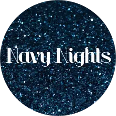 Polyester Glitter - Navy Nights by Glitter Heart Co.&trade;