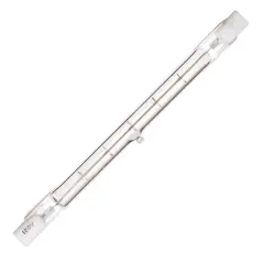 Satco 500w Halogen T3 9500Lm Double Ended base 120v Clear Finish Bulb
