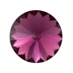 Preciosa Crystal Maxima 12mm Amethyst Rivoli (Package of 1)