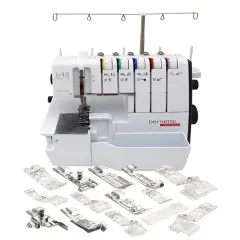 Bernette b48 FunLock Serger With Ultimate Presser Foot Combo