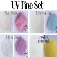 Glitter UV Fine Set by Glitter Heart Co.&trade;