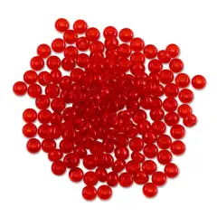 Preciosa Czech Seed Bead 6/0 Transparent Ruby (10 Grams)