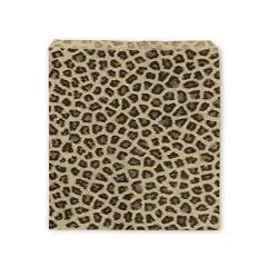 Gift Bags Leopard Print 7"x 5" (Package of 100)