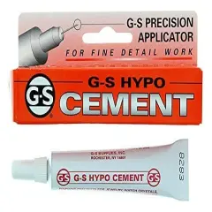 Adhesive, Cement GS Hypo Tube (1/3 fl oz)