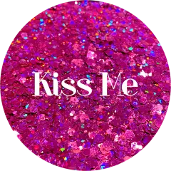 Polyester Glitter - Kiss Me by Glitter Heart Co.&trade;