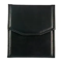 Pearl Folder Black Leatherette 6" x 8-1/4"