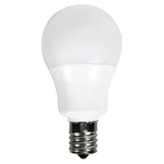 5.5w A15 LED 120v Frosted E17 Intermediate base 2700K Warm White