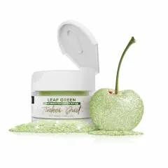 Bakell - Leaf Green Tinker Dust Edible Glitter (5g, 1x Jar) for Food, Desserts, and Beverages!