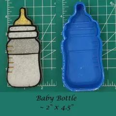 Baby Bottle Silicone Freshie Mold