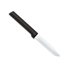 Rada Cutlery Serrated Paring Knife, Stainless Steel Spear Tip Parer Knives for Saw-Cutting Action, Durable Resin Handle