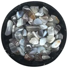 Botswana Agate Mini Crystal Chips &ndash; Size 2