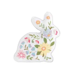 Easter Bunny Rabbit Shaped Accent Pillow, 14" x 14"