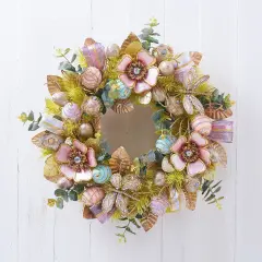 Easter Elegant Premium Handcrafted Wreath 22"