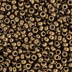 Miyuki 250g Metallic Round Rocailles Seed Beads, 11/0 Bronze Opaque #457