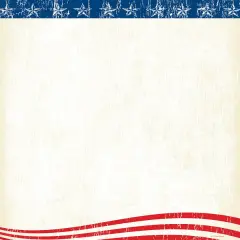 Great Papers! Faded Glory Patriotic Stationery Letterhead, Invitations and Announcements, Printer Friendly, 8.5"x11", 80 Pack