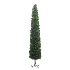 Slim Christmas Tree with PVC Stand